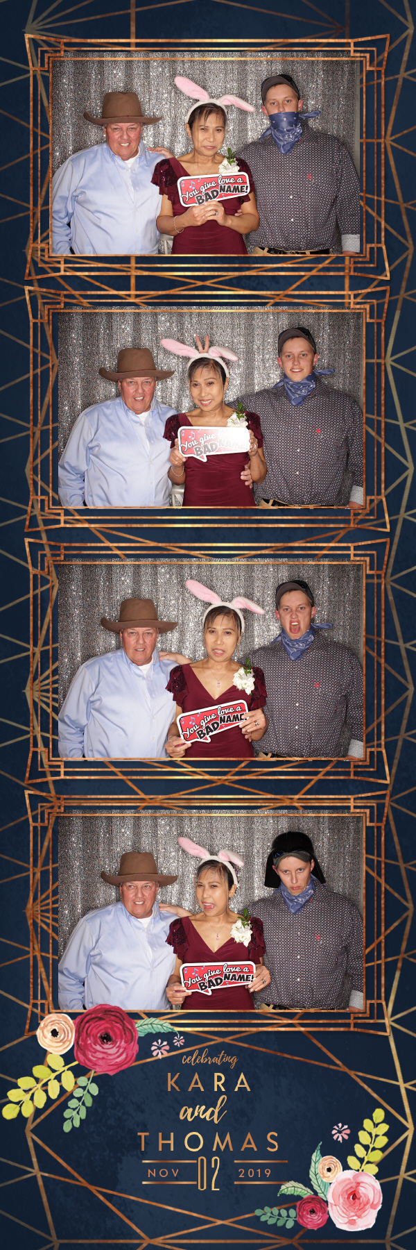 Kara and Thomas Wedding | View more photos from the event at gallery.photoboothbillings.com/u/PhotoBoothBillings/Kara-and-Thomas-Wedding